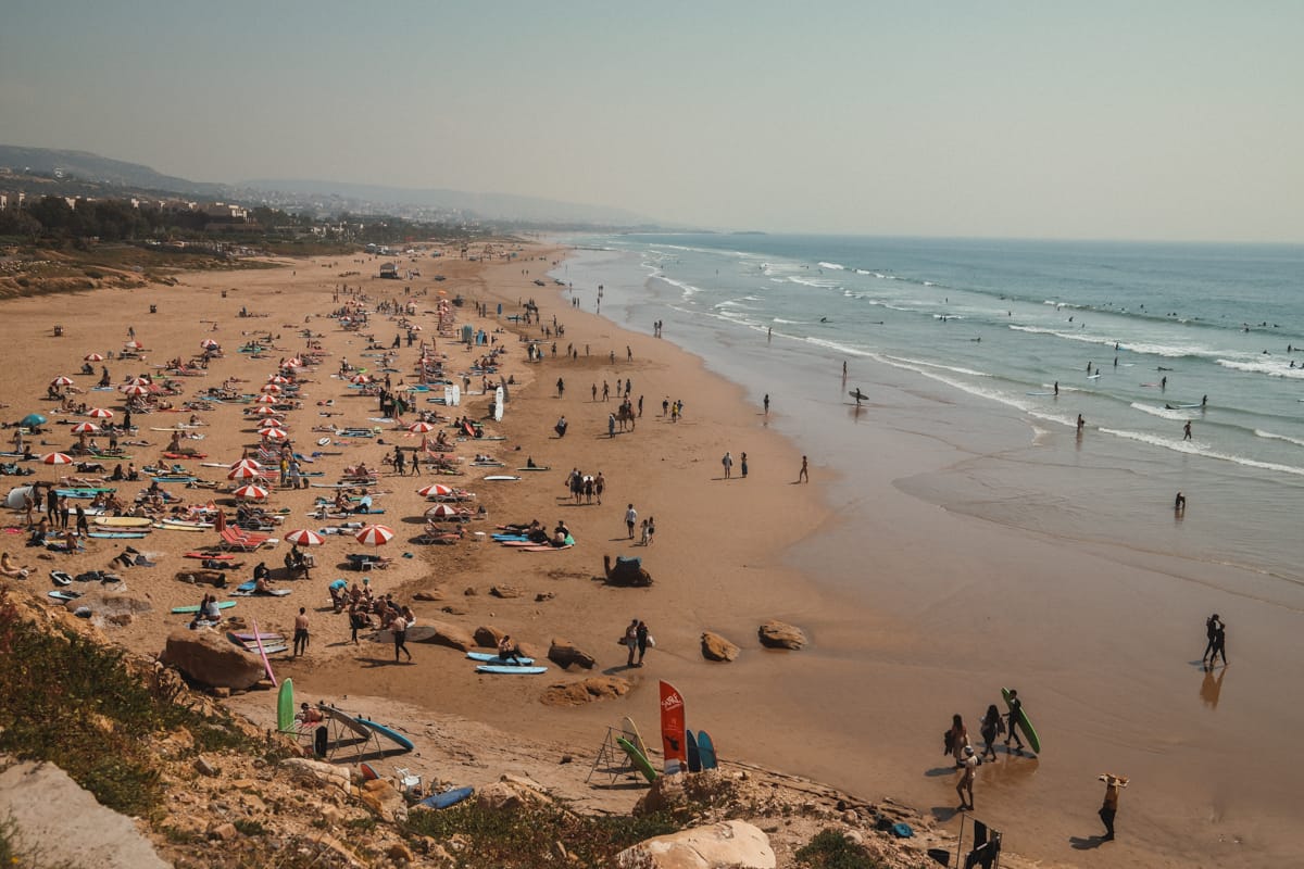Strand von Taghazout