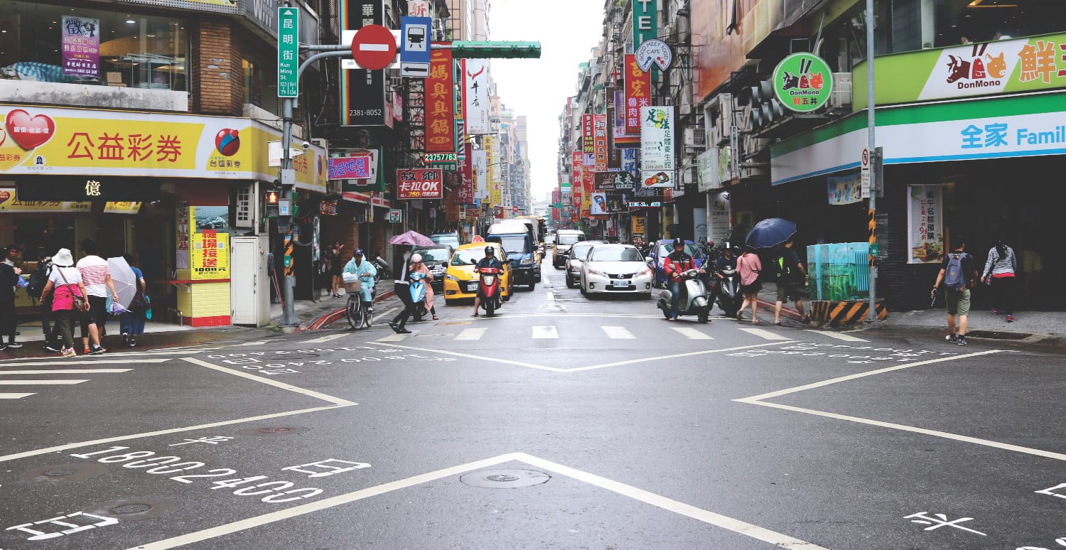 Taiwan Fortbewegung - Verkehrsknotenpunkte