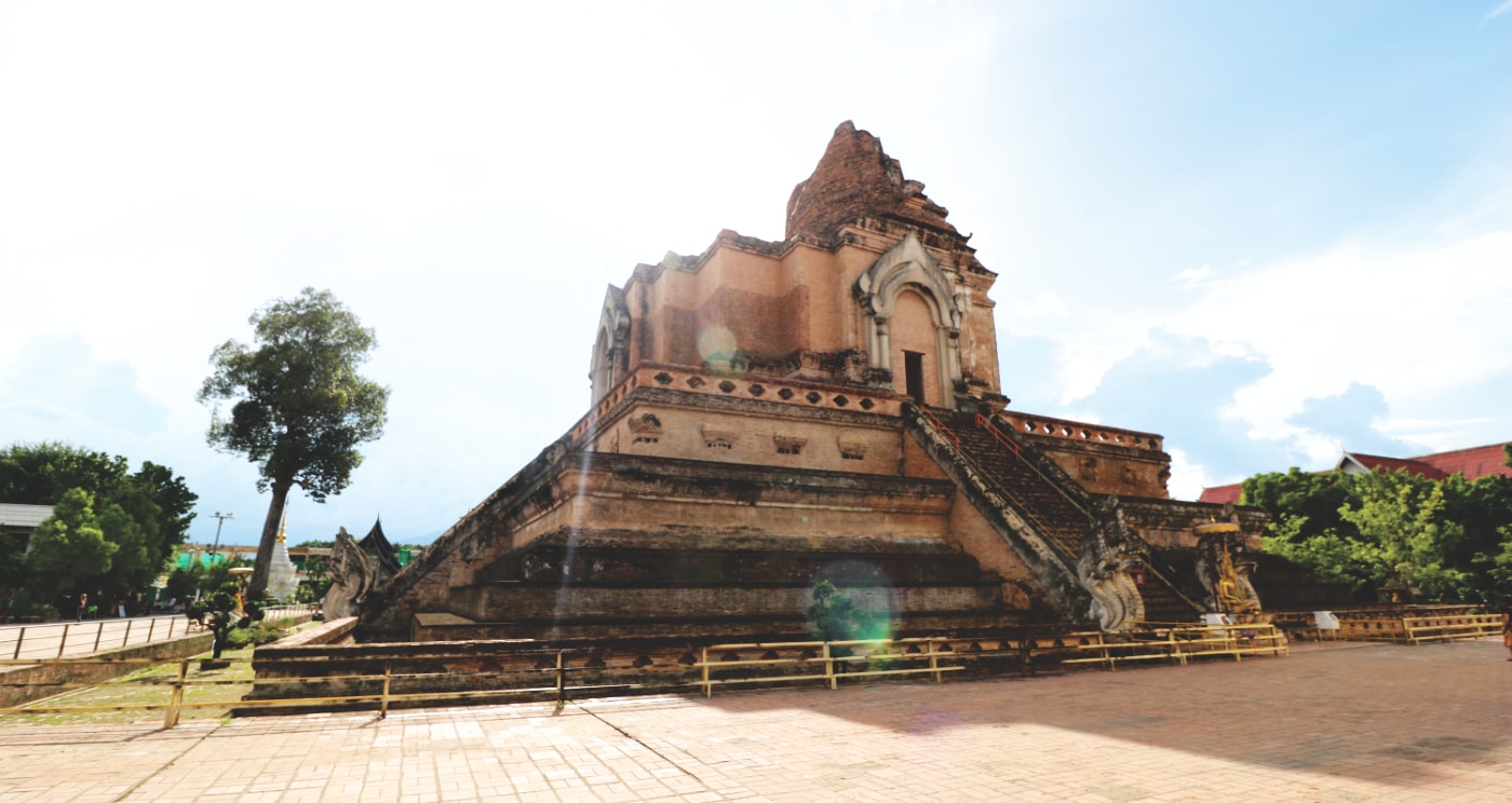Alter Tempel in Chiang Mai