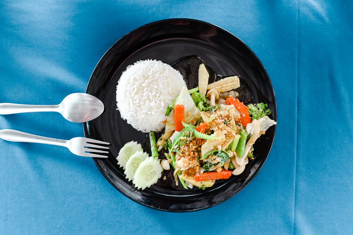 Thailand Typisches Essen: Gebratener Reis