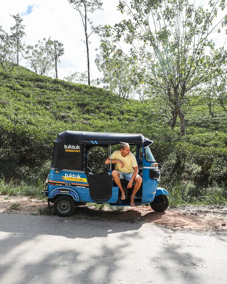 Sri Lanka - TukTuk mieten - Roadtrip mit TukTuk Rental - Ella