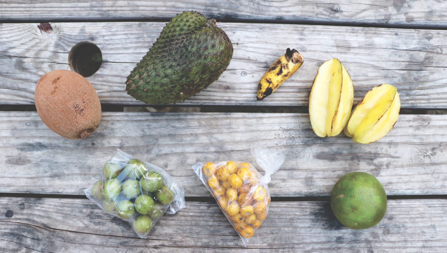 Typisches Essen in Belize: Obst/Früchte