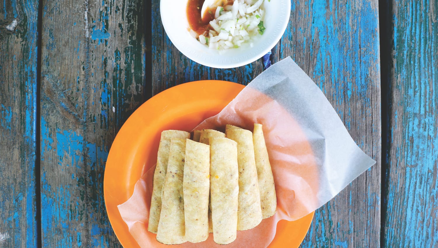 Typisches Essen in Belize: Tacos