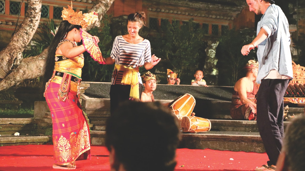 Geh Mal Reisen tanzt in Ubud