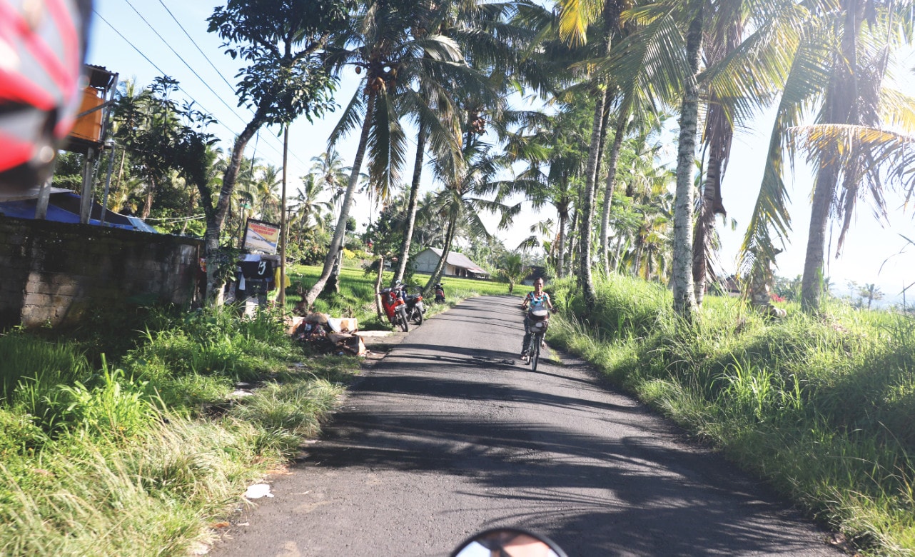 Untouristische Gegend auf Bali