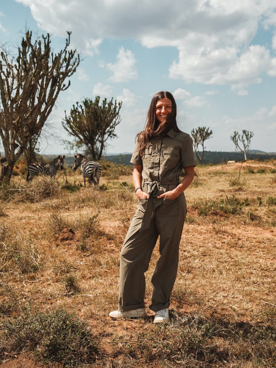 Uganda Reisetipps - Ania im Lake Mburo NP