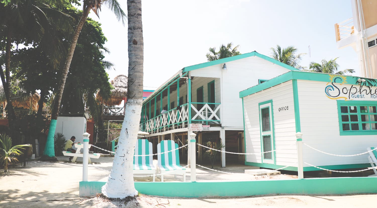 Unterkunft Belize - Caye Caulker - Sophies Guesthouse