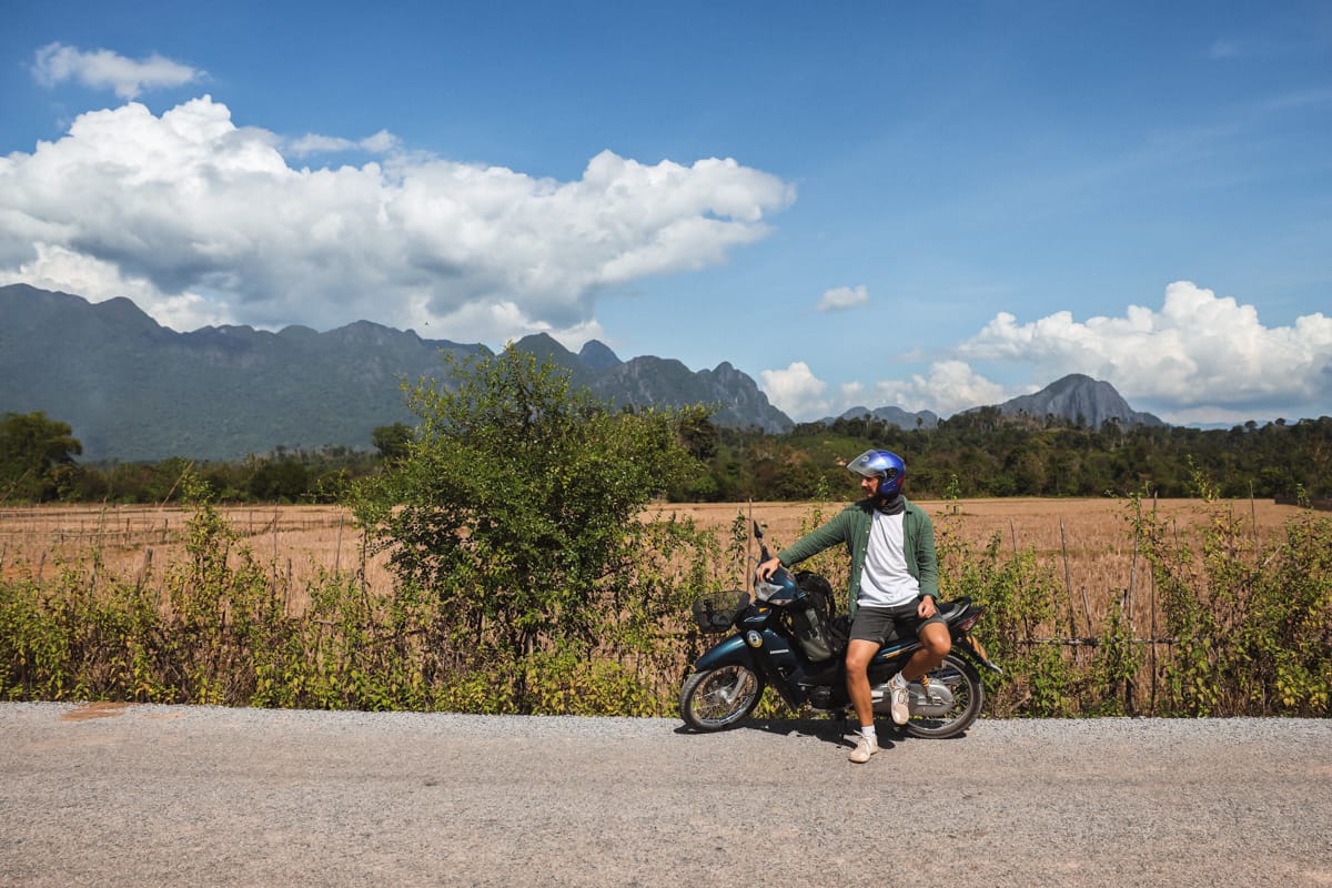 Vang Vieng - Moped