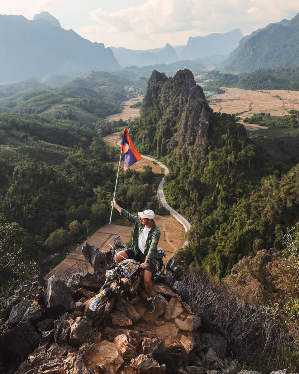 Vang Vieng - Nam Xay Viewpoint