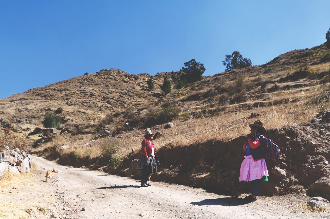 Peruaner in Huaraz